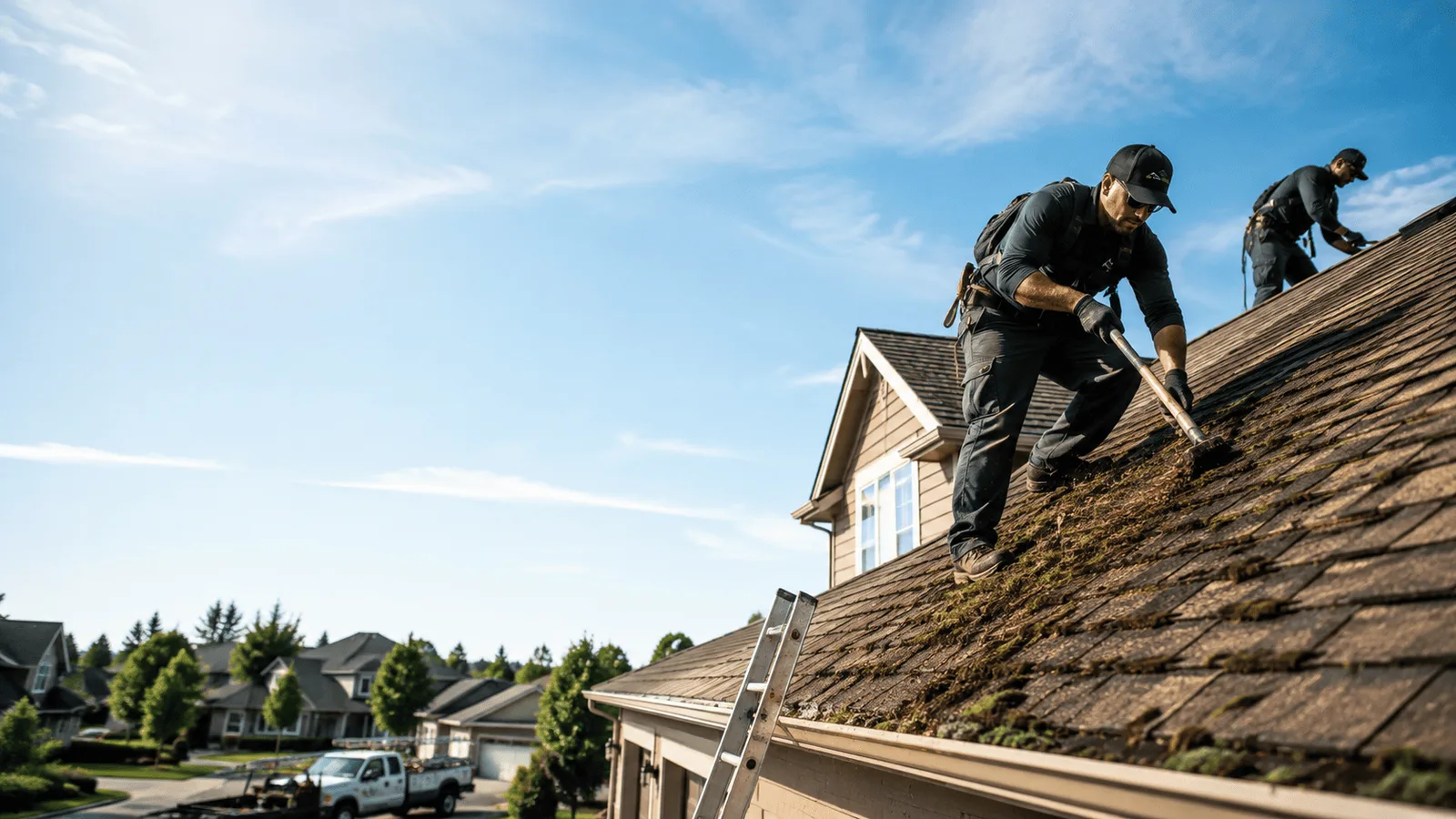 Roof Moss Removal in Adrian, MO near me